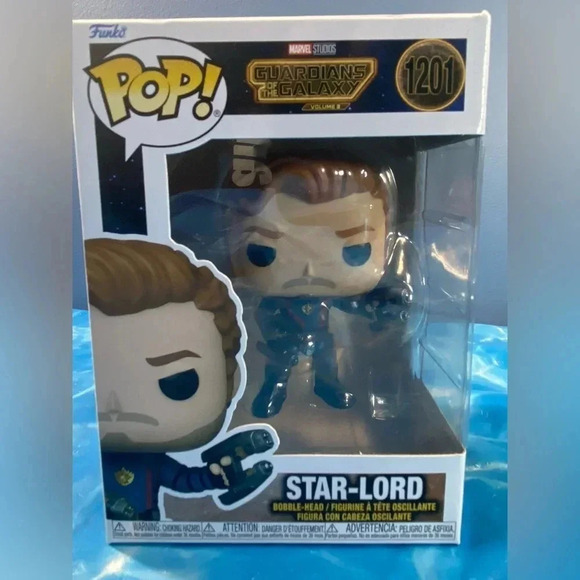 Guardians of the Galaxy Vol. 3 - Star-Lord Funko Pop! # 1201 - BNIB - Picture 3 of 6